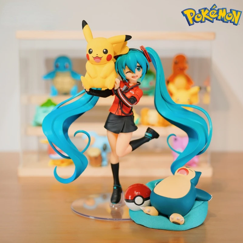 Bandai Аниме Модель Хатсуне Мику Униформа Аниме Фигурка Покемон Пикачу Кукла искусственные кроссовки детские подарки на день рождения
Bandai Аниме Модель Хатсуне Мику Униформа Аниме Фигурка Покемон Пикачу Кукла искусственные кроссовки детские подарки на день рождения