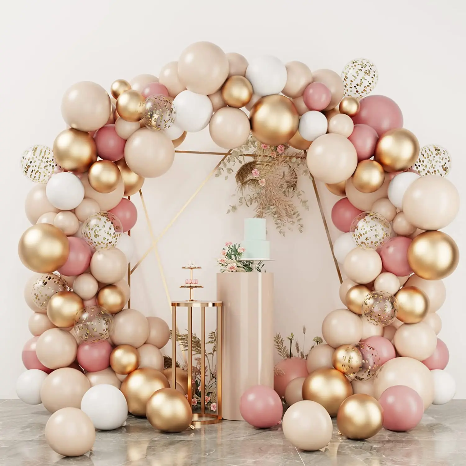 100Pcs Blush Balloons Garland Arch Kit With Confetti for Girls Kits Girls Birthday balloon Party Wedding Decoration Baby Shower
100Pcs Blush Balloons Garland Arch Kit With Confetti for Girls Kits Girls Birthday balloon Party Wedding Decoration Baby Shower