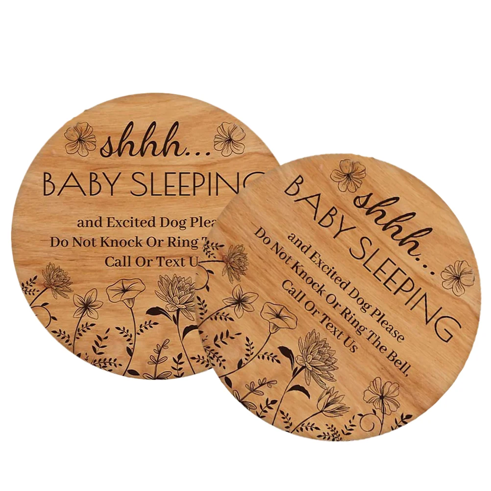 2pcs Wooden Sleeping Hanging Plaque Sleeping Door Sign Wooden Wall Hanging Decoration
2pcs Wooden Sleeping Hanging Plaque Sleeping Door Sign Wooden Wall Hanging Decoration