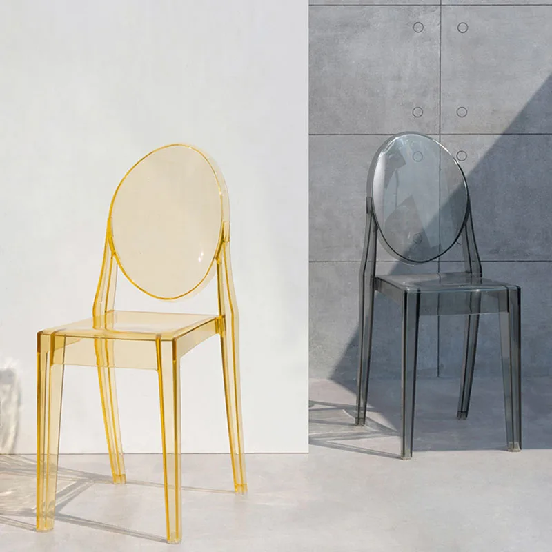Acrylic Luxury Dining Chair Bar Unique Minimalist Transparent Salon Chairs Plastic Library Sillas De Comedor Bedroom Furniture
Acrylic Luxury Dining Chair Bar Unique Minimalist Transparent Salon Chairs Plastic Library Sillas De Comedor Bedroom Furniture