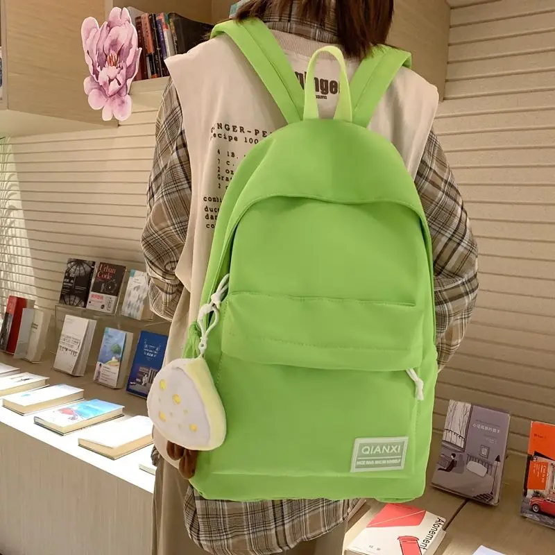 Qyahlybz school bag female ins small fresh junior high school backpacks for school children travel bags
Qyahlybz school bag female ins small fresh junior high school backpacks for school children travel bags