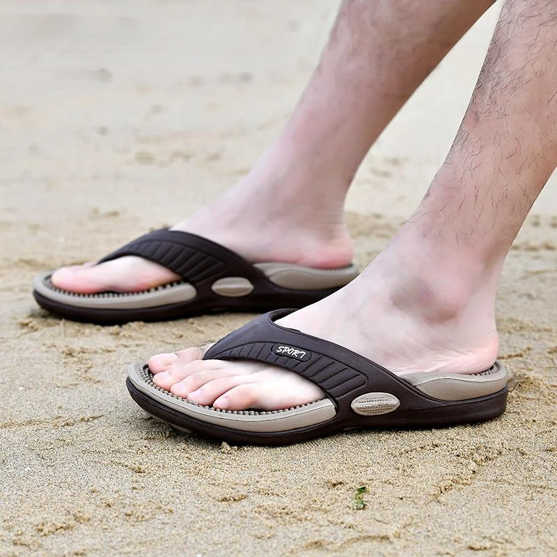 Massage Flip-flops Summer Men Slippers Beach Sandals Comfortable Men Casual Shoes Fashion Men Flip Flops Hot Sell Footwear 2022
Massage Flip-flops Summer Men Slippers Beach Sandals Comfortable Men Casual Shoes Fashion Men Flip Flops Hot Sell Footwear 2022