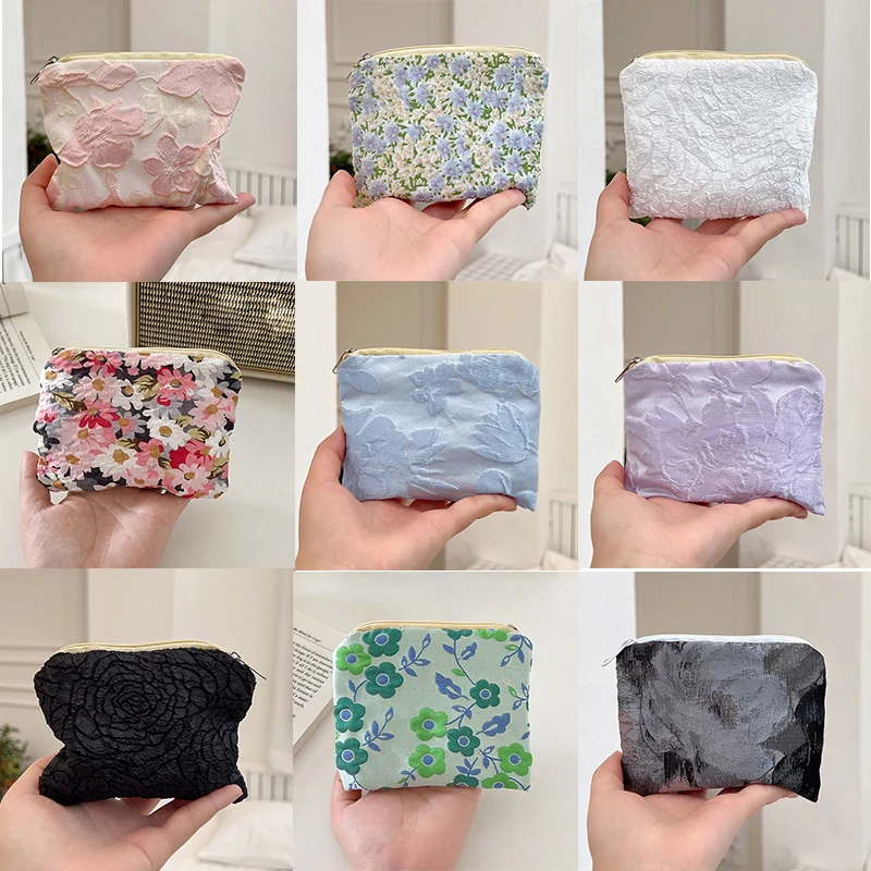 Mini Coin Key Purse Storage Bag Zipper Makeup Bags Ins Small Flower Printed Lipstick Cosmetic Bag Girls Sanitary Napkin Pouch
Mini Coin Key Purse Storage Bag Zipper Makeup Bags Ins Small Flower Printed Lipstick Cosmetic Bag Girls Sanitary Napkin Pouch