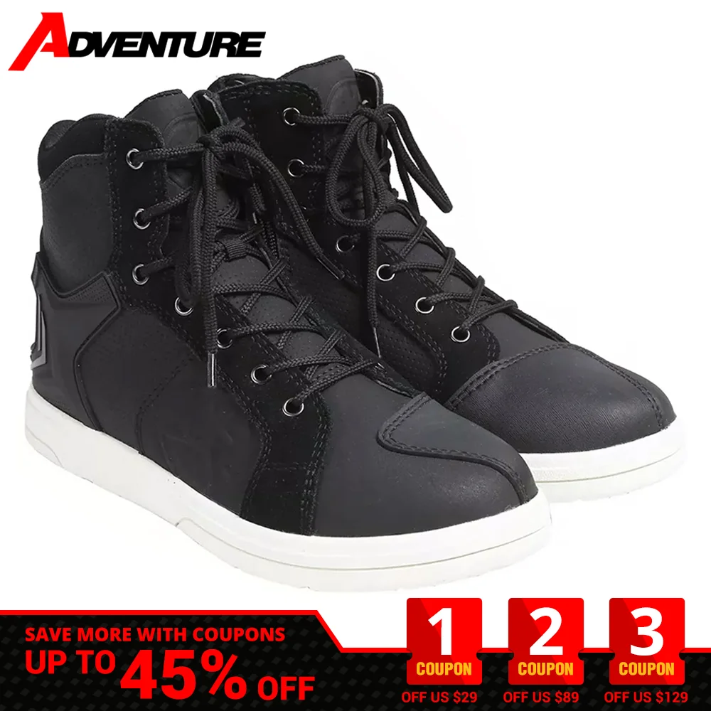 Motorcycle Boots Waterproof Motobike Shoes Microfiber Leather Moto Motocross Boots 4 Seasons Casual Racing Shoes Summer Riding
Motorcycle Boots Waterproof Motobike Shoes Microfiber Leather Moto Motocross Boots 4 Seasons Casual Racing Shoes Summer Riding