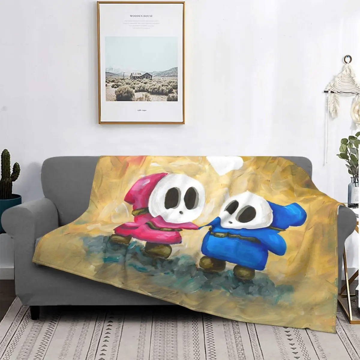 Shy Guys In Love-colcha a cuadros para cama, sofá, manta con capucha, edredones y edredón
Shy Guys In Love-colcha a cuadros para cama, sofá, manta con capucha, edredones y edredón