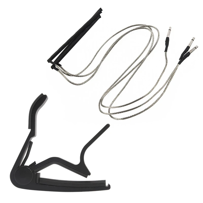 1 Pcs One Hand Quick Change Capo for Guitar & 3 Pcs DN Acoustic Guitar Under Saddle Piezo Bridge Pickup
1 Pcs One Hand Quick Change Capo for Guitar & 3 Pcs DN Acoustic Guitar Under Saddle Piezo Bridge Pickup