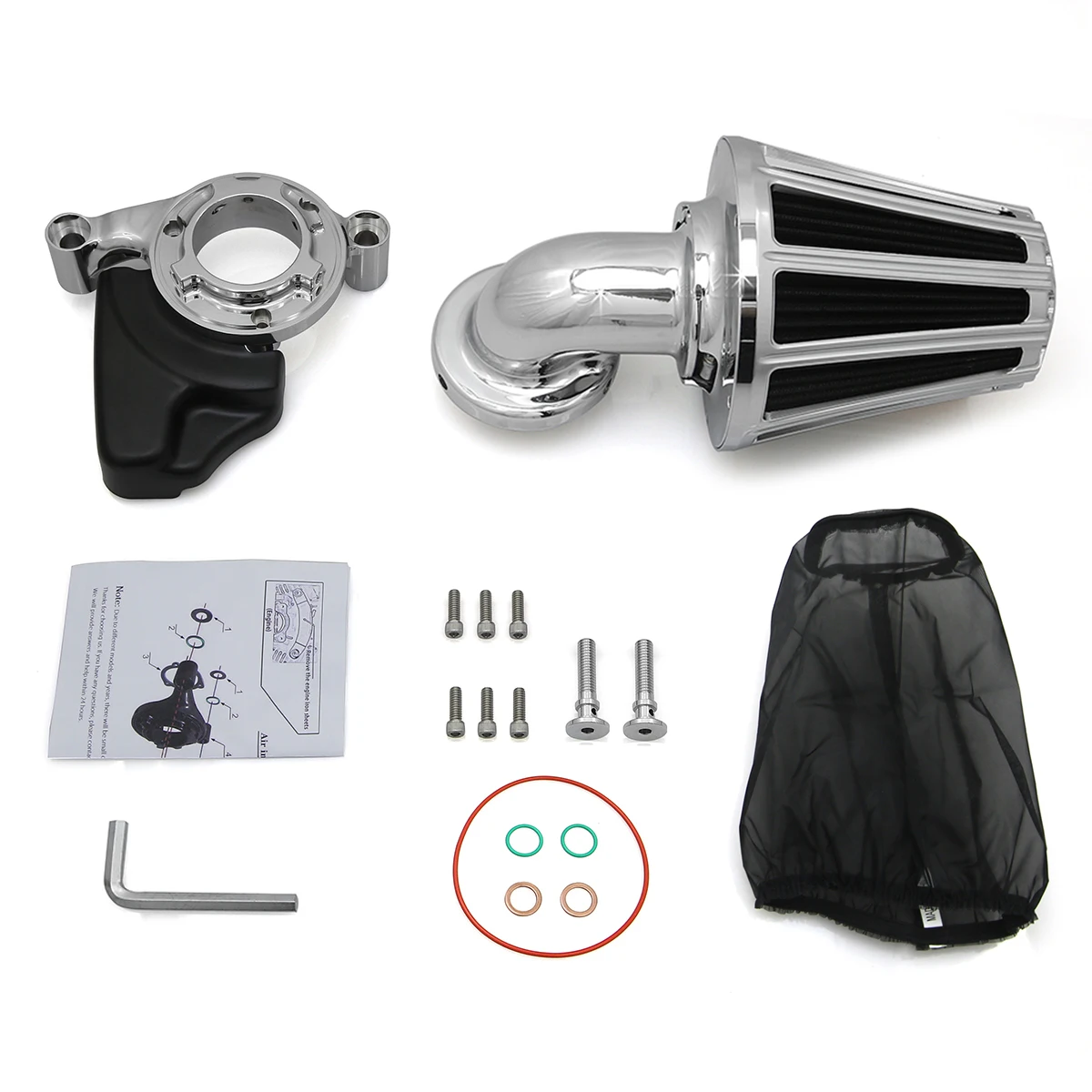 Stage 1 chrome Gauge cone Air cleaners filters for harley Milwaukee-Eight M8 Touring Glides 2017-2022 Softail Fat Boy Heritage 1
Stage 1 chrome Gauge cone Air cleaners filters for harley Milwaukee-Eight M8 Touring Glides 2017-2022 Softail Fat Boy Heritage 1