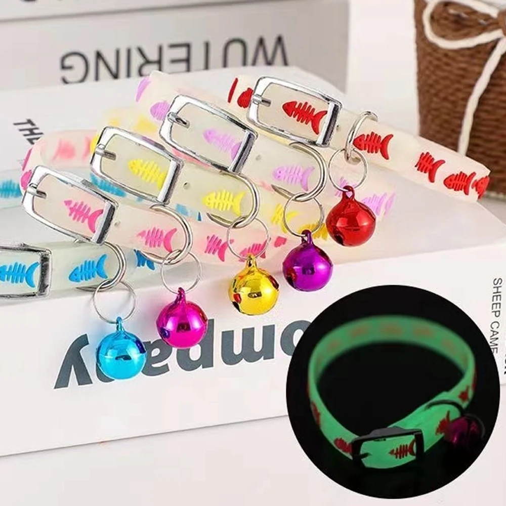 Pet Items Dog Collar Dog Harness Wholesale Colorful Cat Dog Collar At Night Reflective Print Adjustable Collar With Bell Collar
Pet Items Dog Collar Dog Harness Wholesale Colorful Cat Dog Collar At Night Reflective Print Adjustable Collar With Bell Collar
