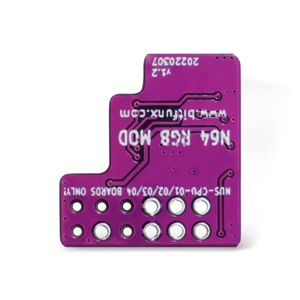 N64 NTSC Game Console RGB Module Chip Compatible N64 NTSC To RGB Output Module Set N64 RGB MOD Electronic N64 Color Monitor Line
N64 NTSC Game Console RGB Module Chip Compatible N64 NTSC To RGB Output Module Set N64 RGB MOD Electronic N64 Color Monitor Line