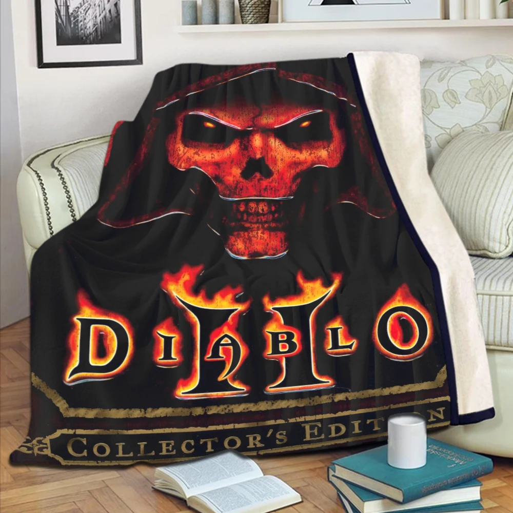 New Diablo Blanket High Quality Flannel Warm Soft Plush on The Sofa Bed Blanket Suitable for Air Conditioning Blanket
New Diablo Blanket High Quality Flannel Warm Soft Plush on The Sofa Bed Blanket Suitable for Air Conditioning Blanket