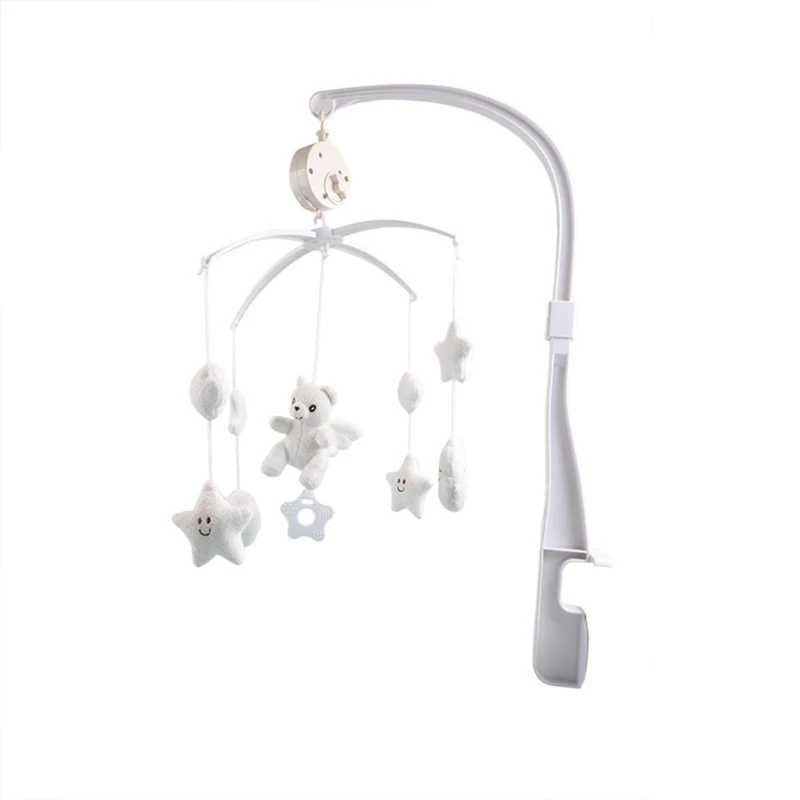 Baby Bed Moon&Star Haning Supplies Plush Decoration with Bell Inside Interactive Toy Infant Gift for Baby Brain Train
Baby Bed Moon&Star Haning Supplies Plush Decoration with Bell Inside Interactive Toy Infant Gift for Baby Brain Train