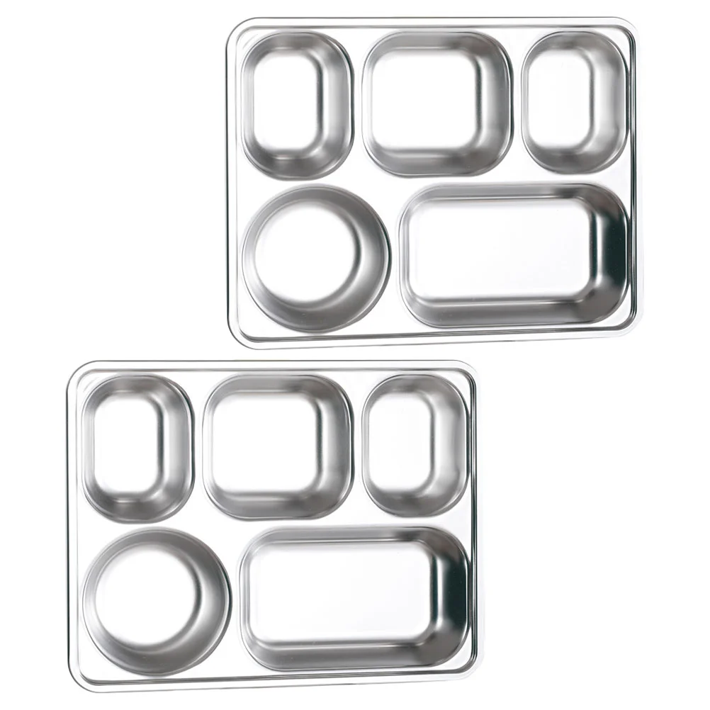 Divided Plate Plates Tray Stainless Steel Trays Lunch Platter Serving Compartment Control Dinner Camping Dishes Dish Kidsadults
Divided Plate Plates Tray Stainless Steel Trays Lunch Platter Serving Compartment Control Dinner Camping Dishes Dish Kidsadults