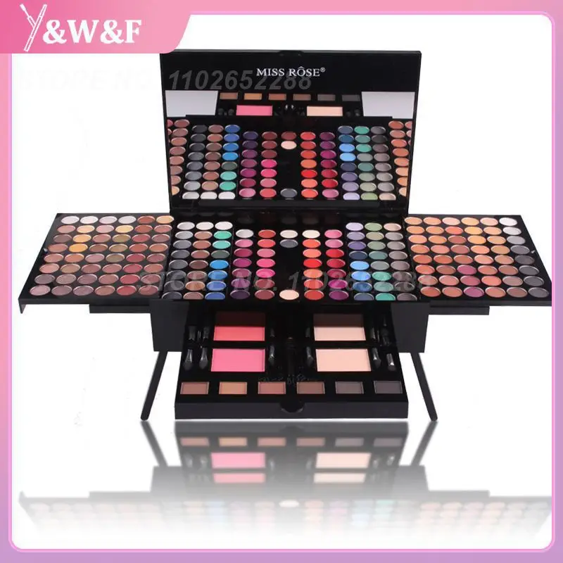 

Miss Rose Makeup Set 180 Colors Professional Cosmetics Piano Box Matte Shimmer Eyeshadow Palette Powder Maquiagem Eyeshadow Kit