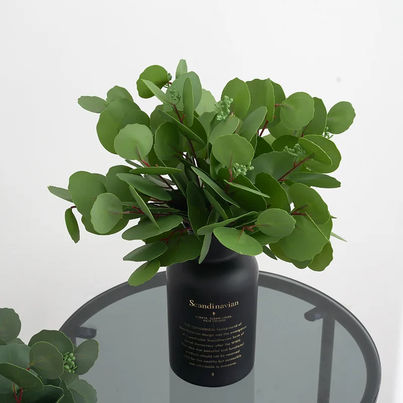 Artificial Plastic Plants Leaves Green Eucalyptus Branch for Garden Vase Home Christmas Wedding Decoration Faux Fake Flowers
Artificial Plastic Plants Leaves Green Eucalyptus Branch for Garden Vase Home Christmas Wedding Decoration Faux Fake Flowers