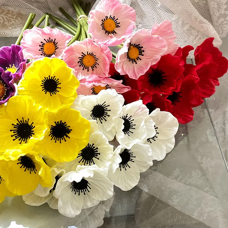29CM Artificial Flowers PU Mini Poppy and Poppies Simulation Flowers for Home Decoration Ornaments Faux Flowers
29CM Artificial Flowers PU Mini Poppy and Poppies Simulation Flowers for Home Decoration Ornaments Faux Flowers