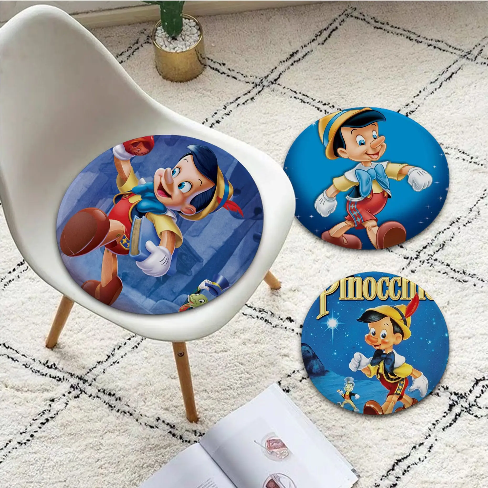 Disney Pinocchio Pinocchio Four Seasons Seat Cushion Office Dining Stool Pad Sponge Sofa Mat Non-Slip Chair Mat Pad
Disney Pinocchio Pinocchio Four Seasons Seat Cushion Office Dining Stool Pad Sponge Sofa Mat Non-Slip Chair Mat Pad
