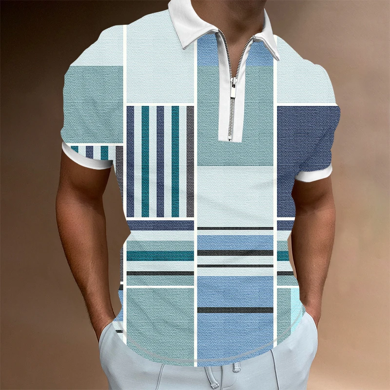 Polo Homme Striped Polo T-shirt Fashion Streetwear Men Shirts Casual Ropa De Hombre Harajuku Cool 3D Printed Short Sleeve Tops
Polo Homme Striped Polo T-shirt Fashion Streetwear Men Shirts Casual Ropa De Hombre Harajuku Cool 3D Printed Short Sleeve Tops