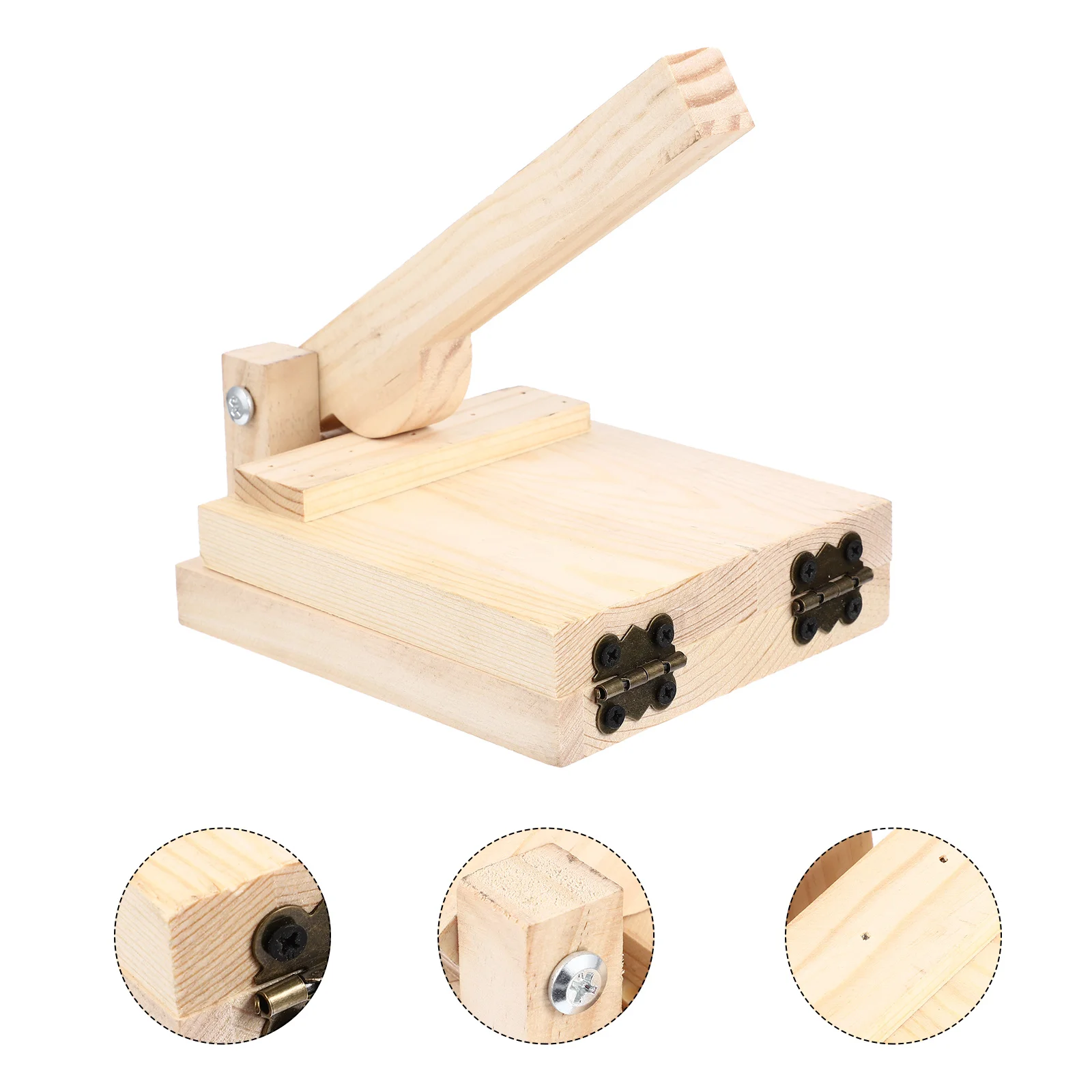 Wood Tortilla Press Convenient Pressing Tool Wooden Tortilla Presser Pizza Dumpling Dough Pastry Press Reusable Kitchen Manual
Wood Tortilla Press Convenient Pressing Tool Wooden Tortilla Presser Pizza Dumpling Dough Pastry Press Reusable Kitchen Manual