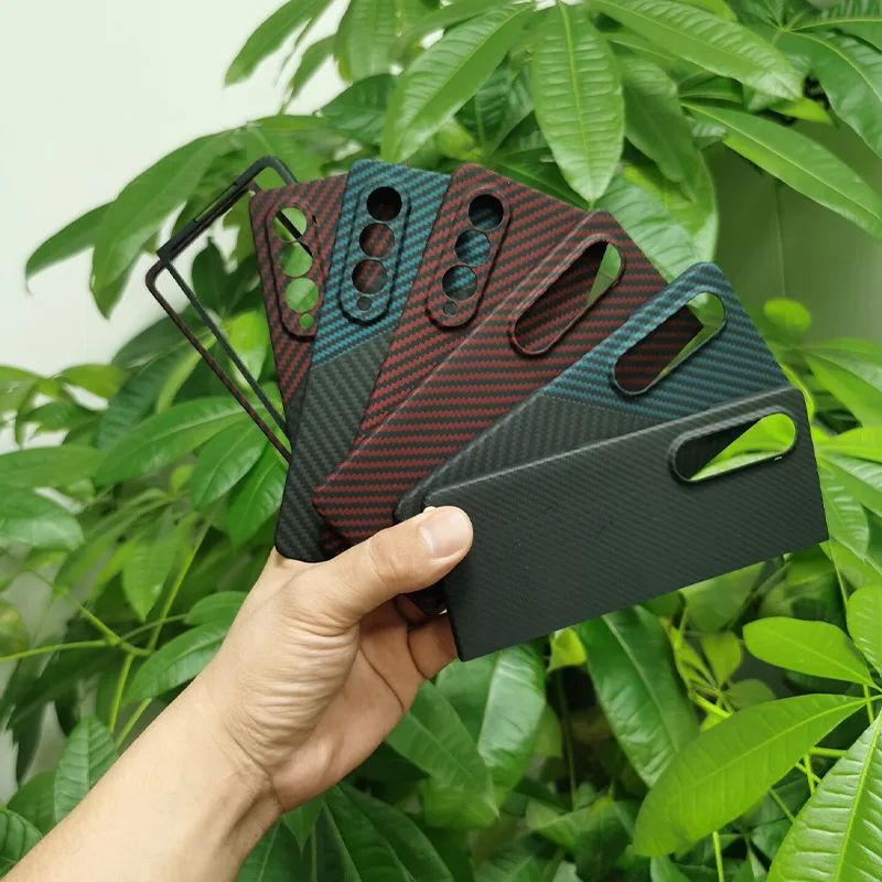 Real Carbon Fibre Material Ultra-thin Case For Samsung Galaxy Z Fold 4 Case For W23 Case For SM-F9360 Case For SM-936U Case
Real Carbon Fibre Material Ultra-thin Case For Samsung Galaxy Z Fold 4 Case For W23 Case For SM-F9360 Case For SM-936U Case