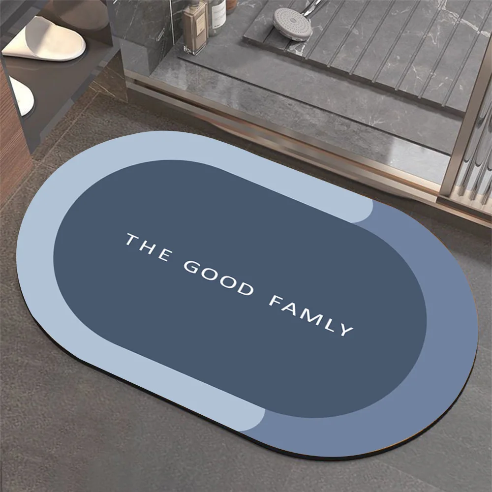 Super Absorbent Bath Mat Quick Drying Bathroom Shower Mat Anti Slip Rug for Hallway On The Floor Home Toilet and Kitchen Carpet 
Super Absorbent Bath Mat Quick Drying Bathroom Shower Mat Anti Slip Rug for Hallway On The Floor Home Toilet and Kitchen Carpet
