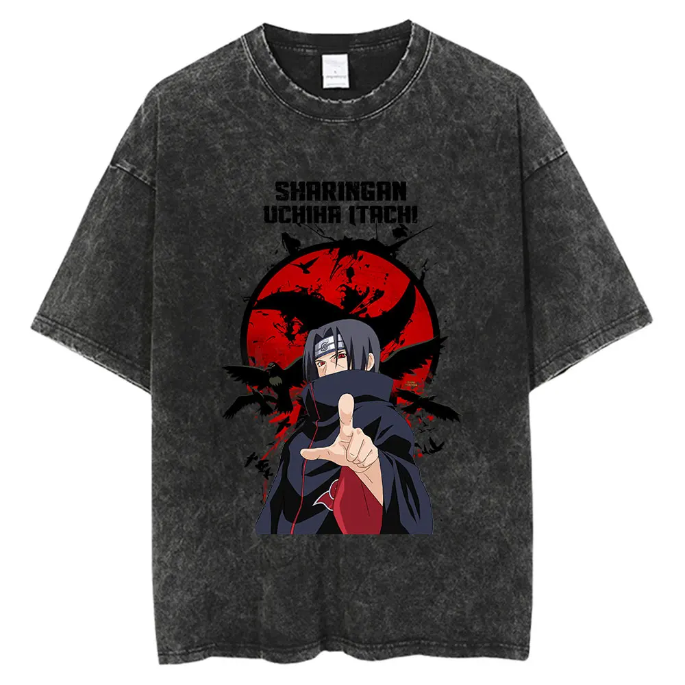 Uchihas Itachis Narutos T Shirt Men Hip Hop Vintage Washed Oversized T Shirts for Women Streetwear Tees 100% Cotton T-shirt
Uchihas Itachis Narutos T Shirt Men Hip Hop Vintage Washed Oversized T Shirts for Women Streetwear Tees 100% Cotton T-shirt