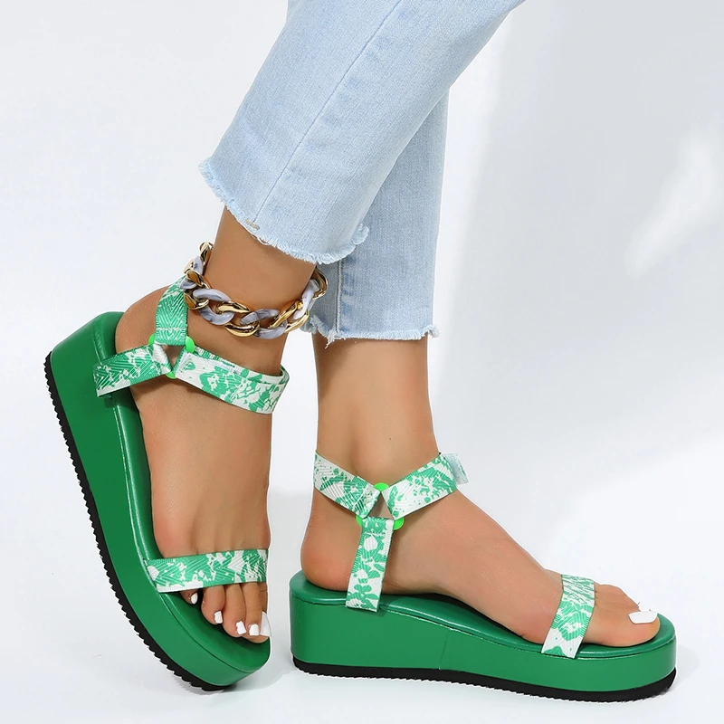 Women's Summer Multicolor Thick-soled Open-toe Sandals Rainbow Sandals Women's Fashion Shoes Women's Large Size 35-43Botas Mujer
Women's Summer Multicolor Thick-soled Open-toe Sandals Rainbow Sandals Women's Fashion Shoes Women's Large Size 35-43Botas Mujer