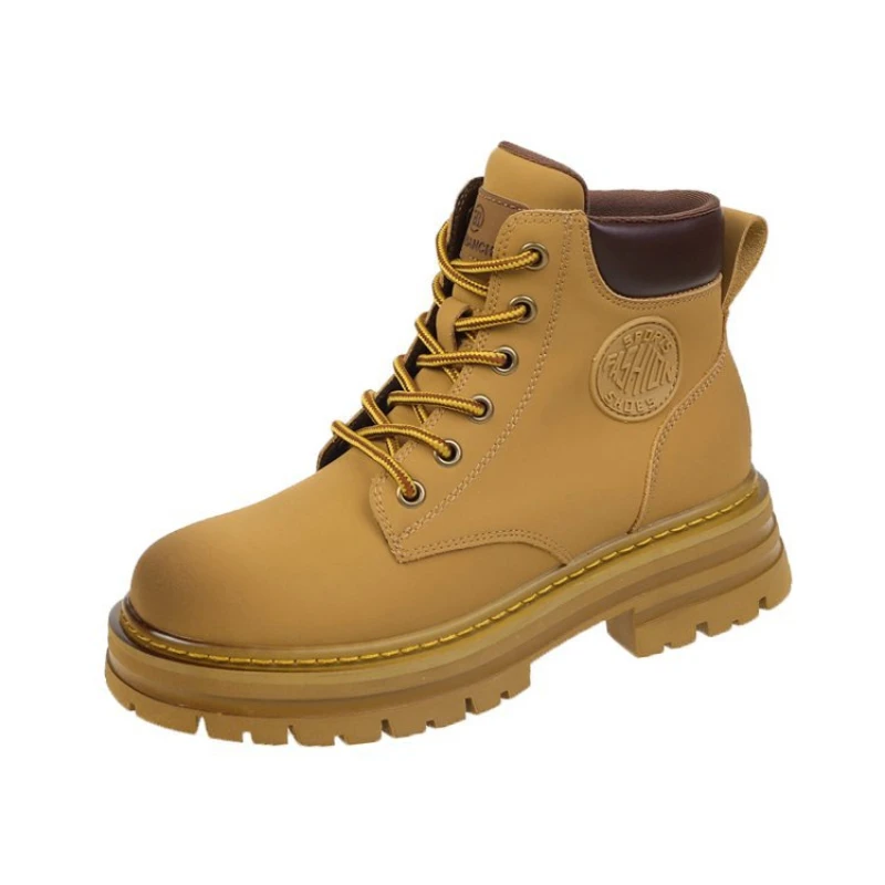 2022 New British Style Riding Boots Women's Boots Classic Big Toe Short Boots Lace-up High-top Thick-soled Rhubarb Boots
2022 New British Style Riding Boots Women's Boots Classic Big Toe Short Boots Lace-up High-top Thick-soled Rhubarb Boots