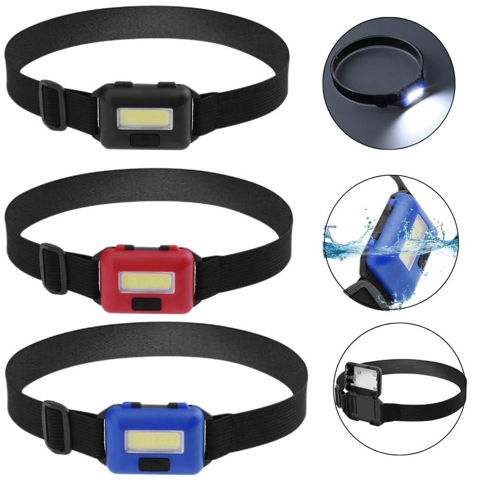 3 Modes Waterproof COB LED Flashlight Outdoor Camping Headlight Headlamp Torch Emergency Lighting Head Torch Lamp
3 Modes Waterproof COB LED Flashlight Outdoor Camping Headlight Headlamp Torch Emergency Lighting Head Torch Lamp