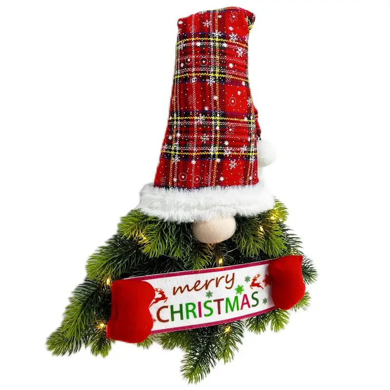 Christmas Wreath Gnome Wreaths | Gnome Door Wreaths for Front Door Outside | 27.17 in Lighted Christmas Front Door Wreath Gnomes
Christmas Wreath Gnome Wreaths | Gnome Door Wreaths for Front Door Outside | 27.17 in Lighted Christmas Front Door Wreath Gnomes