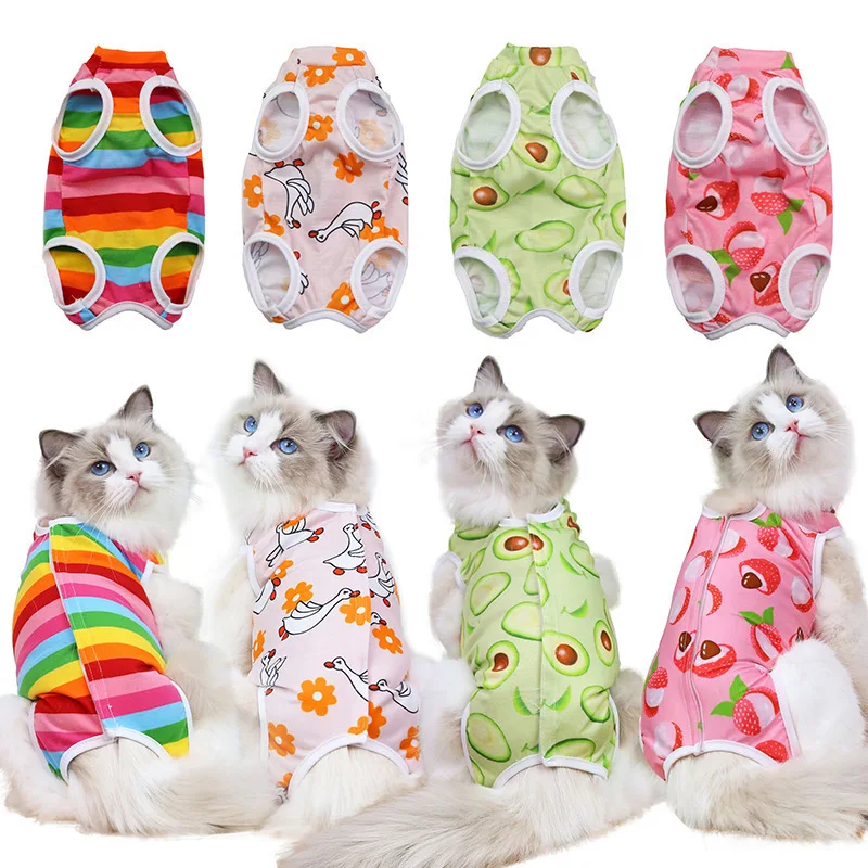 Cat Weaning Sterilization Suit Small Dog Cats Jumpsuit Anti-lick Recovery Clothing After Surgery Cute Print Pet Care Clothes
Cat Weaning Sterilization Suit Small Dog Cats Jumpsuit Anti-lick Recovery Clothing After Surgery Cute Print Pet Care Clothes
