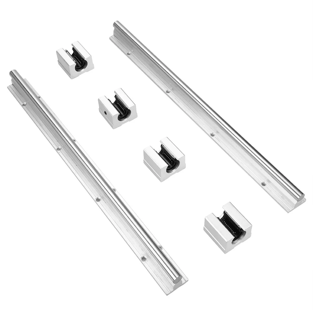 2Pcs SBR12-400mm 12mm Linear Slide Rail Shaft + 4Pcs SBR12UU Bearing Block sbr12
2Pcs SBR12-400mm 12mm Linear Slide Rail Shaft + 4Pcs SBR12UU Bearing Block sbr12
