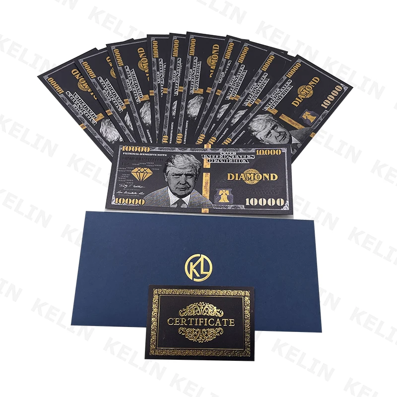 2024 Trump 24K Gold Banknote Cool Black Tickets We trust in Gold Make America Great Cards For Fans Collection and gifts
2024 Trump 24K Gold Banknote Cool Black Tickets We trust in Gold Make America Great Cards For Fans Collection and gifts