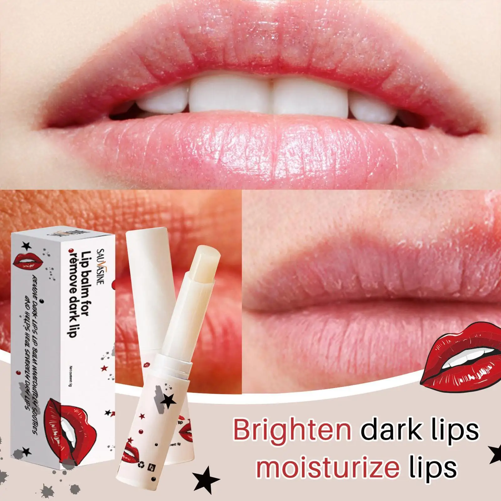 Fashion Black Removal Lip Balm Natural Lip Gloss For Lip Pink Care Fresh Lightening Oil To Remove Dark Treatment Lipstick M E8B9
Fashion Black Removal Lip Balm Natural Lip Gloss For Lip Pink Care Fresh Lightening Oil To Remove Dark Treatment Lipstick M E8B9