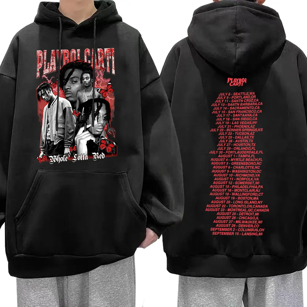 Rapper Playboi Carti Hoodie Graphic Hooded Sweatshirt Vintage Aesthetic Men's Women's Casual Loose Pullover Hip Hop Streetwear
Rapper Playboi Carti Hoodie Graphic Hooded Sweatshirt Vintage Aesthetic Men's Women's Casual Loose Pullover Hip Hop Streetwear