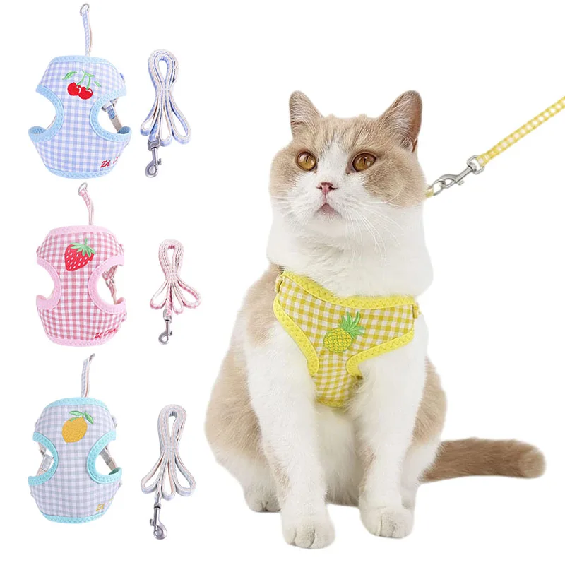 Cats Harness Vest for Small Meidum Dog Harness Leash Set Kitten Puppy Breathable Chest Strap Chihuahua Yorkies Pug Pet Supplies
Cats Harness Vest for Small Meidum Dog Harness Leash Set Kitten Puppy Breathable Chest Strap Chihuahua Yorkies Pug Pet Supplies