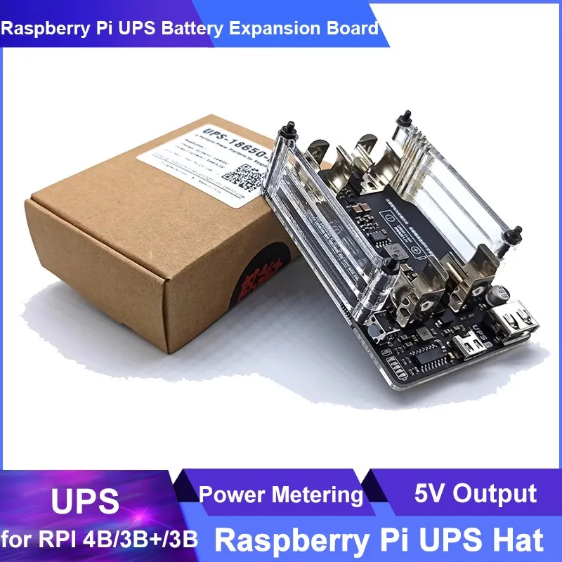 Плата расширения аккумулятора Raspberry Pi UPS, плата для измерения мощности аккумулятора MAX17040G, выход 5 В для Raspberry Pi 4B 3B + 3B
Плата расширения аккумулятора Raspberry Pi UPS, плата для измерения мощности аккумулятора MAX17040G, выход 5 В для Raspberry Pi 4B 3B + 3B