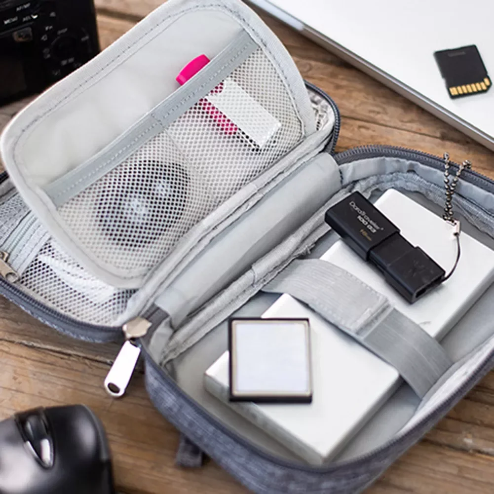 Portable Digital USB Charger Cable Organizer Earphone Wire Storage Bag Layered Organizer Handbag Travel Gadget Storage Pouch
Portable Digital USB Charger Cable Organizer Earphone Wire Storage Bag Layered Organizer Handbag Travel Gadget Storage Pouch
