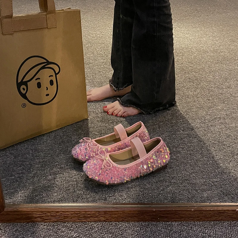 Slippers Women Summer Low Shoes Pantofle 2023 Rubber Soft PU Mary Janes Bling Basic Hoof Heels Slippers Women Summer Female Shoe
Slippers Women Summer Low Shoes Pantofle 2023 Rubber Soft PU Mary Janes Bling Basic Hoof Heels Slippers Women Summer Female Shoe