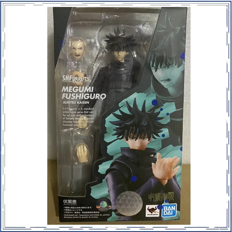 BANDAI аниме дзюдзюцу кайсен Megumi Fushiguro SHFiguarts ПВХ рождественские подарки натуральная