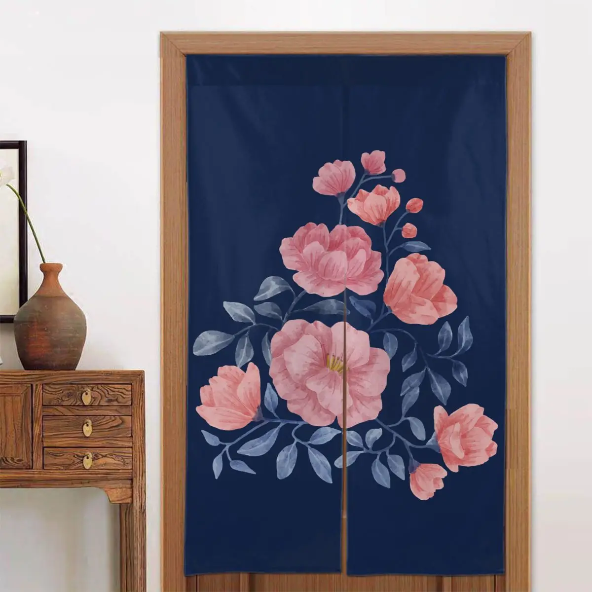 Flower Japanese Door Curtain Watercolor Separate Tapestry Cotton Linen Print Hanging Half Curtain for Doorway Toilet Decorations
Flower Japanese Door Curtain Watercolor Separate Tapestry Cotton Linen Print Hanging Half Curtain for Doorway Toilet Decorations