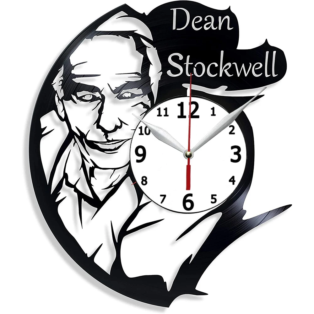Настенные виниловые часы Decor Dean Stockwell, часы с изображением актера, американского фильма и телевизора, искусство, Роберт Дин S 
Настенные виниловые часы Decor Dean Stockwell, часы с изображением актера, американского фильма и телевизора, искусство, Роберт Дин S