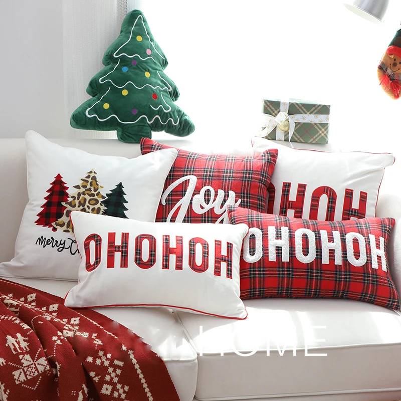 Christmas Decoration 2023 Cushion Red Plaid Home Party Decoration For Living Room Bedroom Cushion With Cover Navidad Coussin
Christmas Decoration 2023 Cushion Red Plaid Home Party Decoration For Living Room Bedroom Cushion With Cover Navidad Coussin
