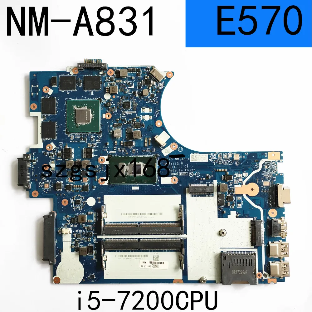 for Lenovo ThinkPad E570 E570C notebook motherboard CE570 NM-A831 motherboard FRU 01EP399 i5 7200 GTX950M 2G DDR4 100% test wor
for Lenovo ThinkPad E570 E570C notebook motherboard CE570 NM-A831 motherboard FRU 01EP399 i5 7200 GTX950M 2G DDR4 100% test wor
