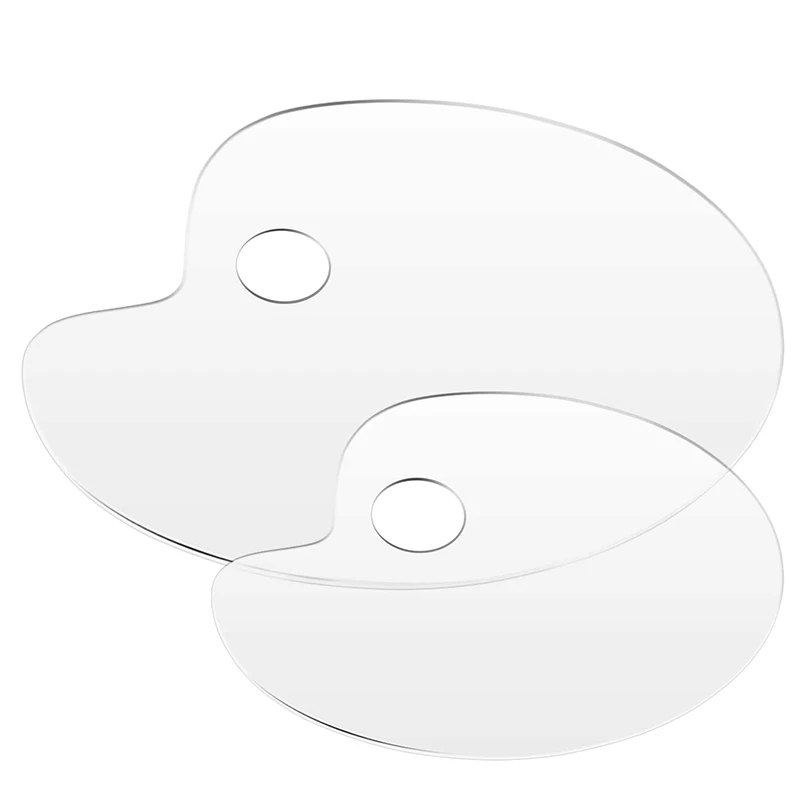 Палетка прозрачных акриловых красок, 10X6 и 11,8X7,8 дюймов, 2 шт. 
Палетка прозрачных акриловых красок, 10X6 и 11,8X7,8 дюймов, 2 шт.