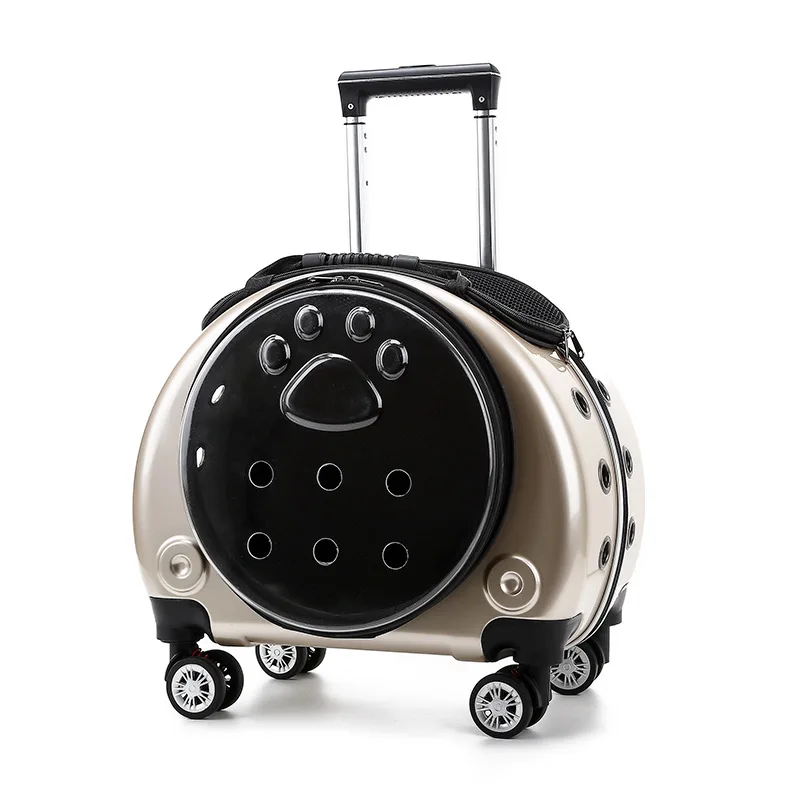 Pet Trolley Travel Bag Cat Carrier Bag Breathable Pet Backpack Portable Cat Bag Carrying For Dogs Large Space Cat Backpack
Pet Trolley Travel Bag Cat Carrier Bag Breathable Pet Backpack Portable Cat Bag Carrying For Dogs Large Space Cat Backpack