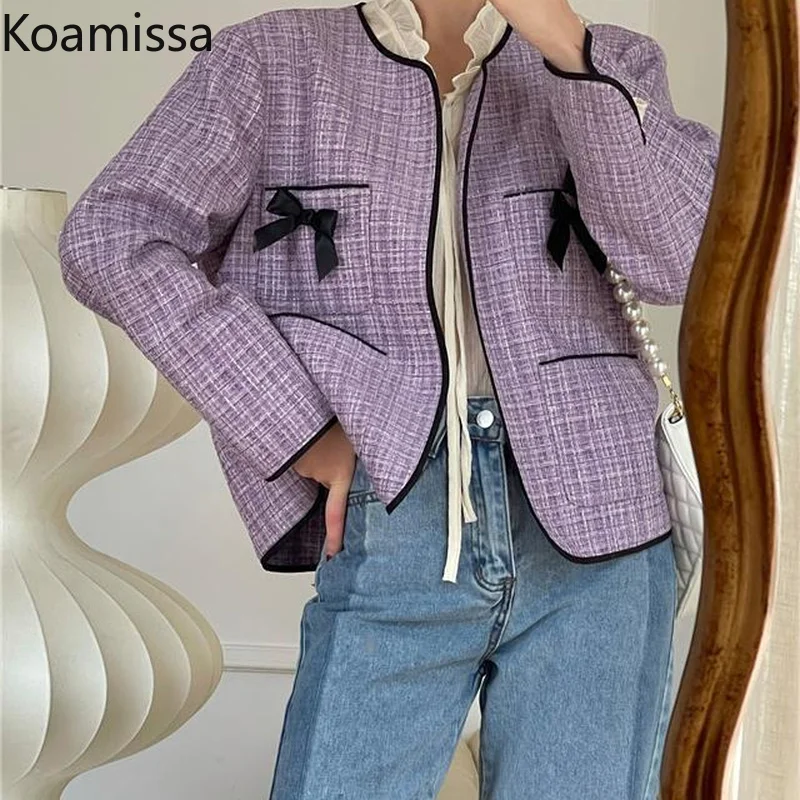 Koamissa Elegant Women Solid Coat Casual Loose Jacket Spring Autumn 2022 Chic Korean Outwear Coat Women Clothing Fashion Tops
Koamissa Elegant Women Solid Coat Casual Loose Jacket Spring Autumn 2022 Chic Korean Outwear Coat Women Clothing Fashion Tops