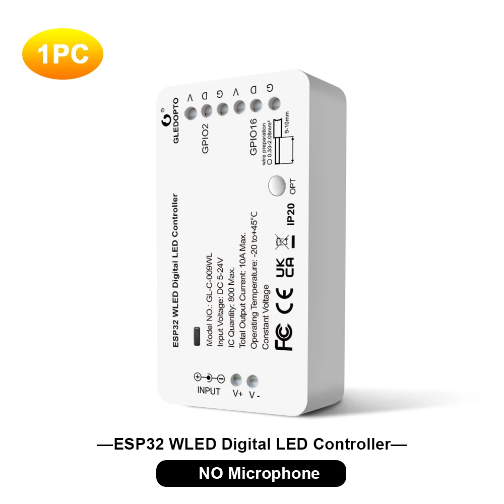 GLEDOPTO RGB Контроллер GL-C-008WL/009WL/010WL/010WL-D
GLEDOPTO RGB Контроллер GL-C-008WL/009WL/010WL/010WL-D