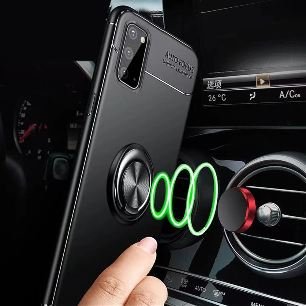 S20 FE For Samsung Galaxy S21 S21 Ultra Shockproof Magnetic Ring Car Holder Cover for Samsung S20 FE S20 S21 Plus 5G Case
S20 FE For Samsung Galaxy S21 S21 Ultra Shockproof Magnetic Ring Car Holder Cover for Samsung S20 FE S20 S21 Plus 5G Case