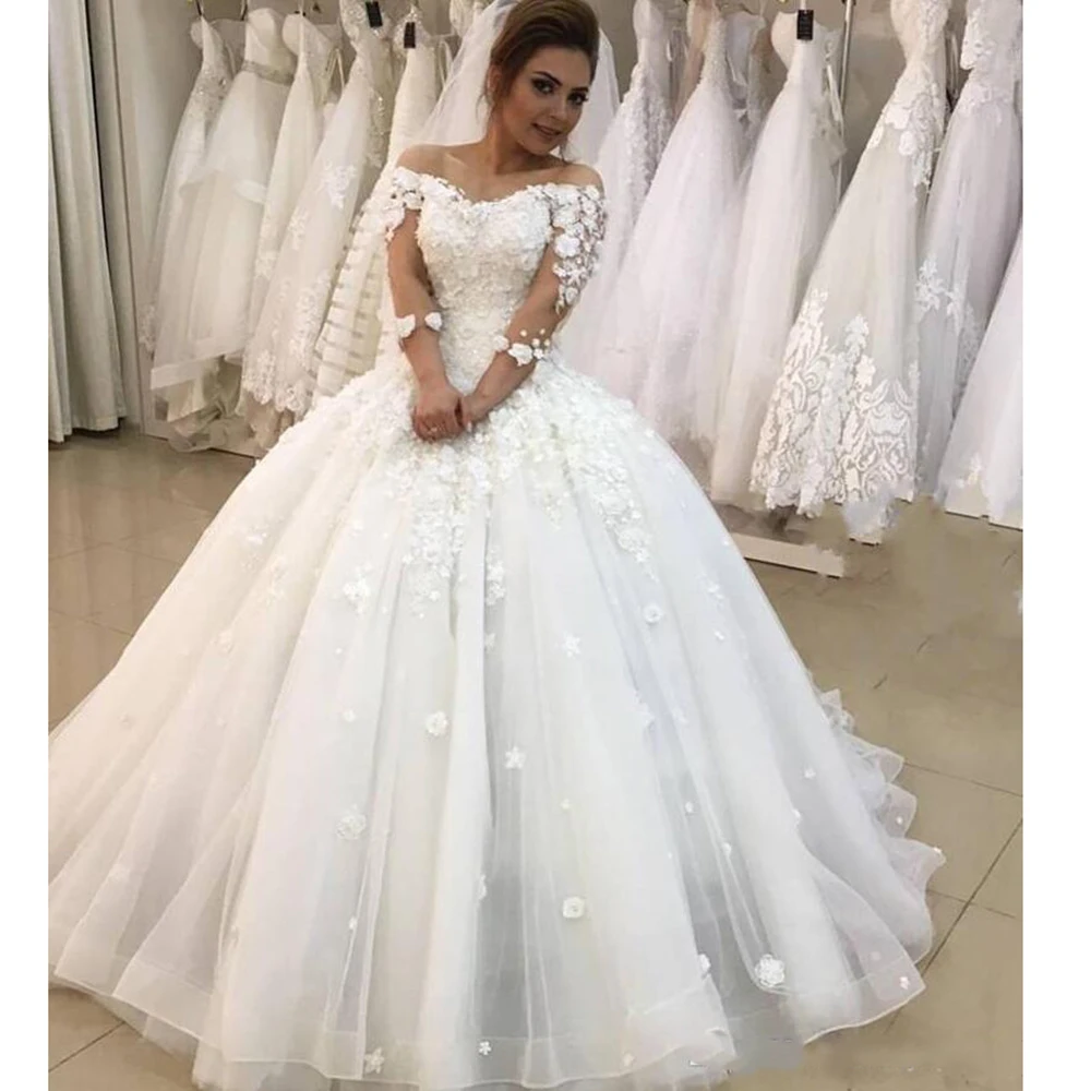 Женское свадебное платье It's yiiya, белое платье с 3D цветами и рукавами 2022 в арабском, африканском, мусульманском стиле на заказ на лето 3/4
Женское свадебное платье It's yiiya, белое платье с 3D цветами и рукавами 2022 в арабском, африканском, мусульманском стиле на заказ на лето 3/4