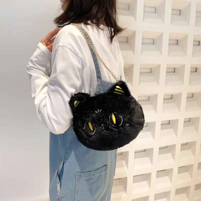Japanese girl cartoon cat doll shoulder bag women chain crossbody bag students small cute mobile phone bag
Japanese girl cartoon cat doll shoulder bag women chain crossbody bag students small cute mobile phone bag